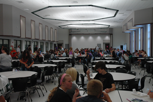 New Wawasee High School Cafeteria