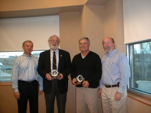 Pictured from left are Rick Paczkowski, James Nesbitt, Ron Donkers and Tim Meyer. (Photo provided)
