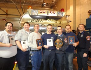 North Webster Fire and EMS held its annual appreciation dinner and presented awards to exemplary employees. (Photo provided)