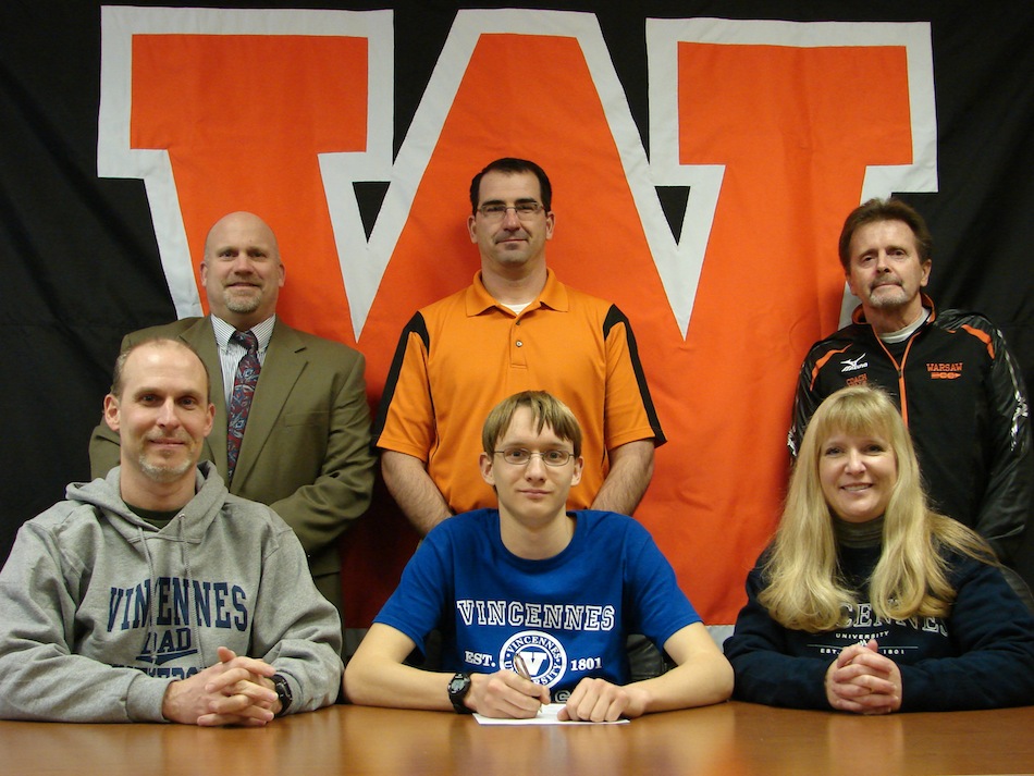 WCHS senior Robert Murphy will compete in cross country and track at Vincennes University. Murphy helped the Tigers to a fourth-place finish at the Cross Country State Finals in October, the highest finish in program history.