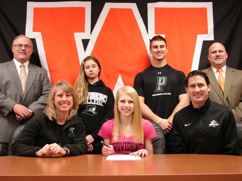 Warsaw senior distance running star and two-time state champion Ashley Erba has signed to continue her career at Providence College (Photo provided).