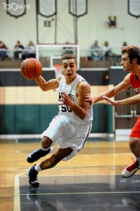 Wawasee forward Stori Bright charges to the bucket.