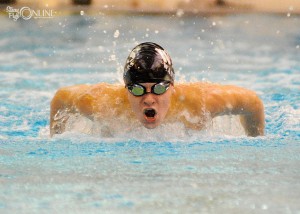 Wawasee's Logan Brugh is among the contenders in the butterfly as well as the 500 free at the Concord Boys Swimming Sectional this weekend.