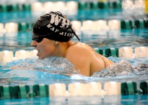 Wawasee's Caitlin Clevenger was the winner of the consolation round of the individual medley.