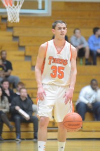 Warsaw's Jordan Stookey hit the game-winning shot as the Tigers upset Concord in triple overtime Friday night in semifinal action of the Elkhart Sectional.