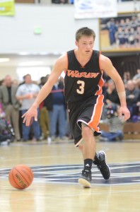 Warsaw star senior guard Jared Bloom has been invited to play in the McDonald's Michiana All-Star Game March 25 at Bethel College (Photo by Scott Davidson)