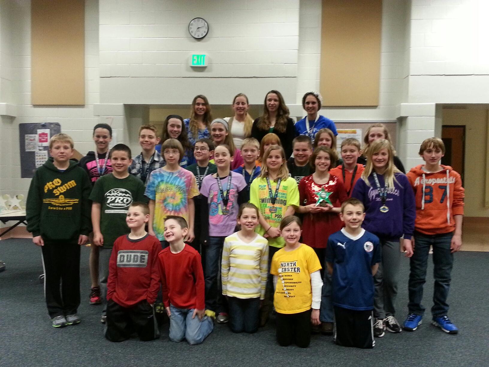 The PRO Swim Club, comprised of Wawasee area swimmers, announced its season awards Tuesday night. (Photo provided)