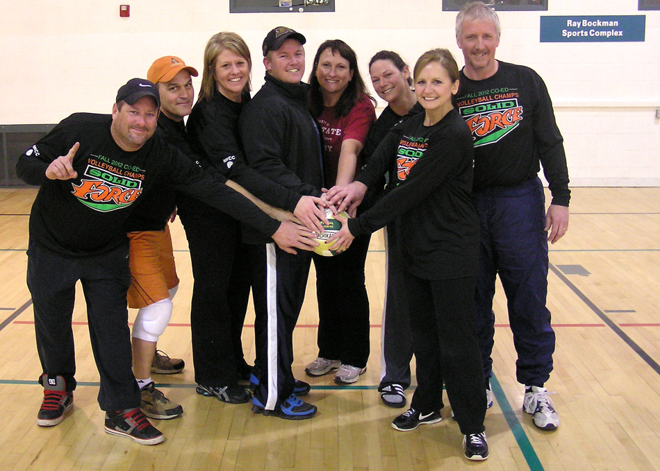 The Solid Force indoor volleyball team repeated as North Webster Volleyball League champions. (Photo provided)