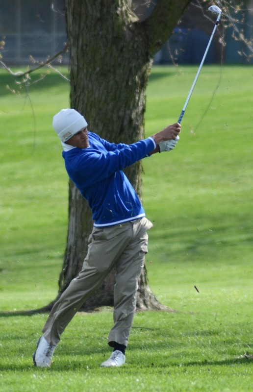 Triton star Quentyn Carpenter earned medalist honors with a round of 70 Wednesday.