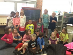 Front (left to right): Dominick Hardy, Isiah Hughes, Dylan Cassidy and Hadley Ferguson. Second row: Anna Linton, Ava Miller, Allyson Berg, Jared Helton, Dominic Rush and Lillian Messer. Back row: Khyra Hall, Megan Baxter, Faith Boggs, Samuel Combs, Brooklynn Kirleis, Mindy Allen and Brayden Myers. (photo provided)