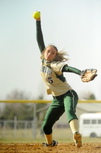 Wawasee pitcher Kylie Norris struck out six Plymouth hitters in the Lady Warriors' 8-1 win.