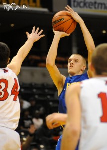 Triton senior star Clay Yeo has been named to the Indiana All-Star team (Photos by Mike Deak)