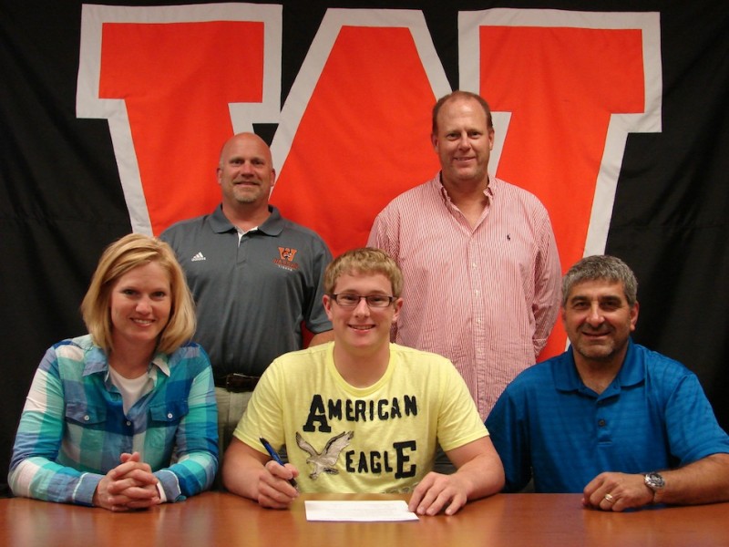 Warsaw senior Zach Shepler is headed to play football for the University of Indianapolis (Photo provided)