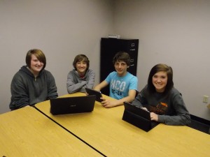 From left are Whitko students Maddie Foutz, Braxton Prater, Colin Craig and Shayla Himes, all of whom will be freshmen in the fall. (Photo provided)