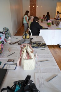 The first annual Success is in the Bag handbag auction and luncheon for Combined Community Services was held Saturday in Warsaw.