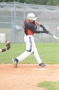 Junior Michael Miller had two hits, including a two-run double, for the Tigers.