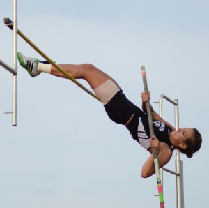 Megan Dearlove will compete in the pole vault at the State Finals Saturday (File photo by Jim Harris)