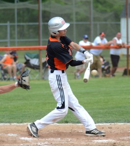 Justin Oberlin had two hits for Warsaw in the consolation game versus DeKalb.