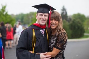 Master of Divinity graduate Brent T. Mencarelli with wife Amy Mencarelli.  (photo provided)