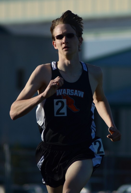 Warsaw senior Robert Murphy helped his No. 8 team finish undefeated in the NLC Wednesday night (File photo by Jim Harris)