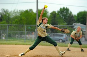 Kylie Norris was sharp for Wawasee, striking out 10 Panthers.