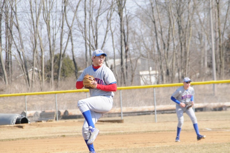 Whitko pitcher Alex Stoddard earned All-TRC honors, both athletically and academically, for the Wildcats (Photo provided by Erik Hisner)