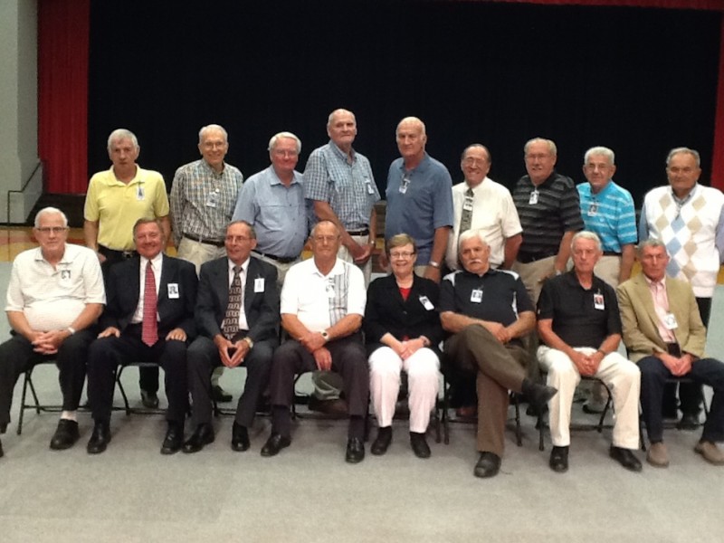 The Class of 2013 for the Kosciusko County Basketball Hall of Fame was  honored Saturday night at the OCC at Grace College (Photo provided by Aaron Rovenstine)