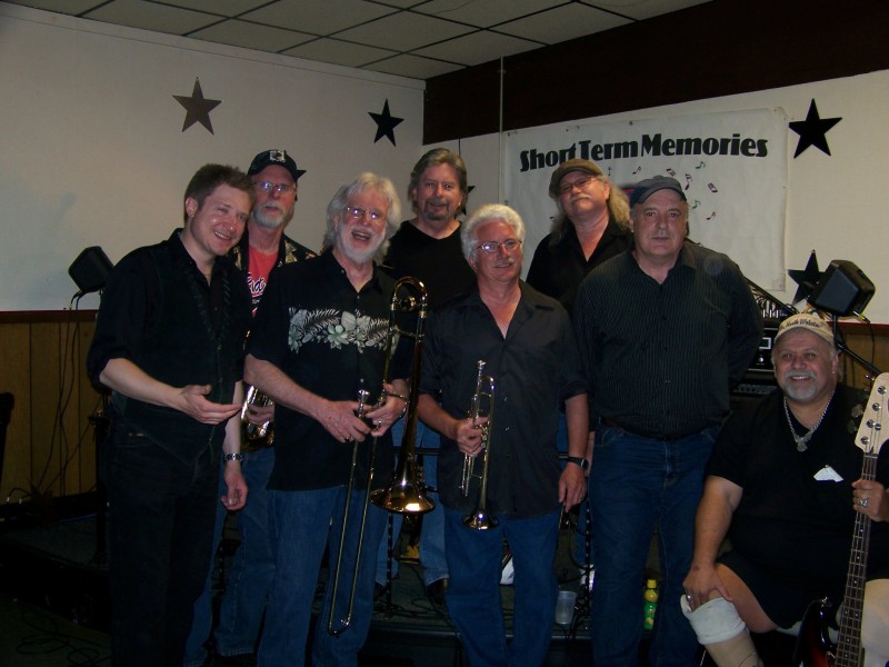 Short Term Memories and the North Webster American Legion invite everyone to attend the  Local Wounded Warrior Jam Session beginning at noon, Saturday, at the legion.  They will play until they can’t play anymore. Band members from the left are, front row, Joe James, Bernie Wilson, Scott Crothers, Conrad Keller and Kurt Kruger. In the back are Ralph Luce, Gregg Carpenter and John Hinsdale. (Photo provided)