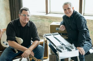 Vince Gill, left, and Paul Franklin (Photo by Jim Wright)