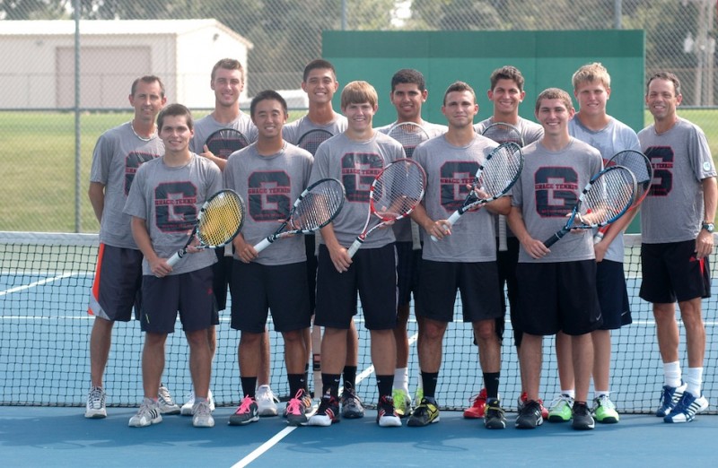 The Grace College men's tennis team expects another strong season this fall (Photo provided by Grace College Sports Information Department)