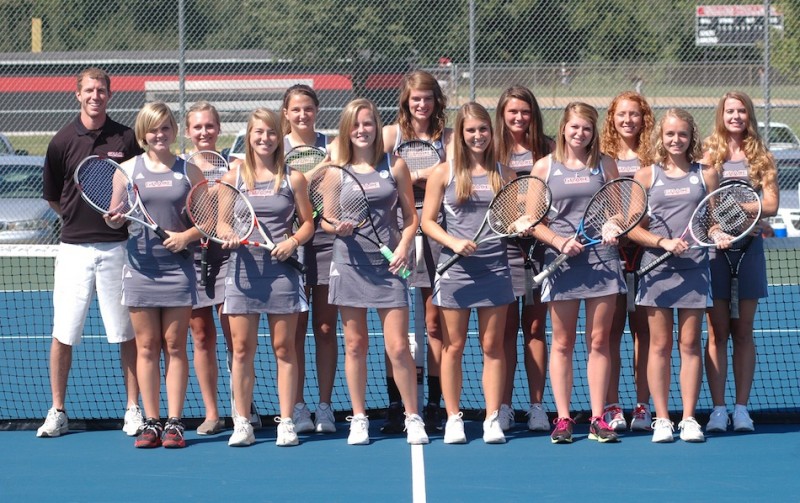 The Grace College women's tennis team, under the direction of first-year coach Scott Moore, opens its season Wednesday (Photo provided by Grace College Sports Information Department)