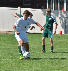 Nathaniel Rich of Concord dominated the field all day, scoring four goals.