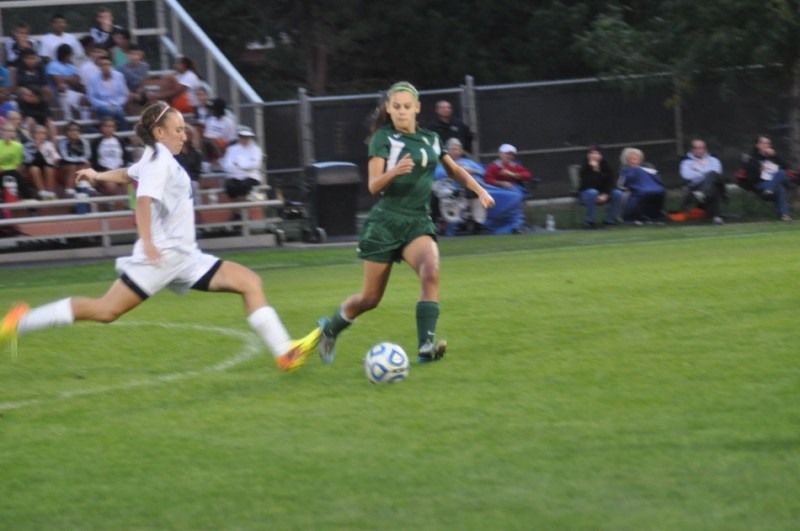 Rachel McClelland prepares to take a shot for the Tigers Thursday night at WCHS.