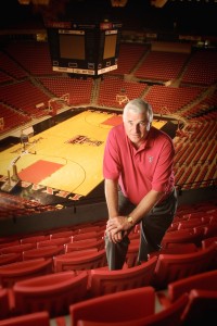 Coach Bob Knight - balcony