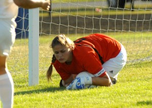 Whitko goalkeeper Jordan Hall made 19 saves in Whitko's split at the Manchester Invitational Saturday.