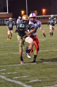 Standout receiver Clayton Cook will try and help Wawasee make it four straight wins over Warsaw.