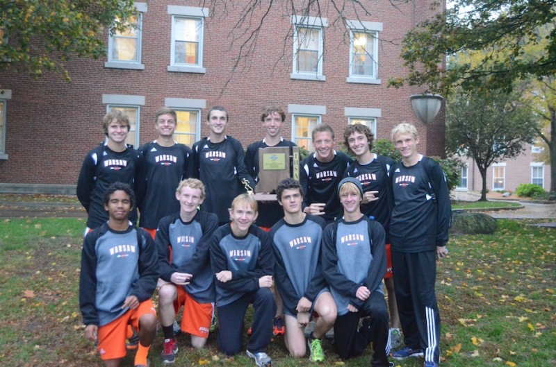 The 12th ranked Warsaw boys cross country team dominated the Culver Academies Sectional Tuesday night. Warsaw captured its' third straight sectional title in the process (Photos by Scott Davidson)