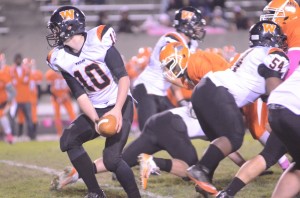 Warsaw quarterback Austin Head turned in a strong performance in Friday night's sectional win.