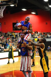 The Harlem Globetrotters will make two appearances in the area in January, first in Fort Wayne on Jan. 2, and again in South Bend on Jan. 25. (File photo by Mike Deak)