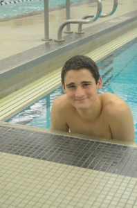 JD French hopes to make a big splash this season as the lone senior for the Warsaw boys swim team.