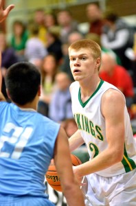 Senior Tanner Andrews returns to lead the way for the Tippecanoe Valley boys basketball team. The three-sport star averaged 17 points and seven rebounds per game last season (File photo by Mike Deak)