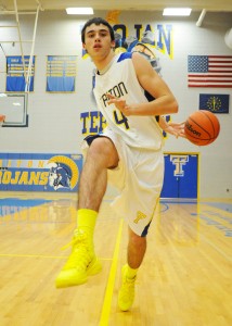 Joey Corder and the Triton boys basketball team look to work its court magic once again. (Photo by Mike Deak)