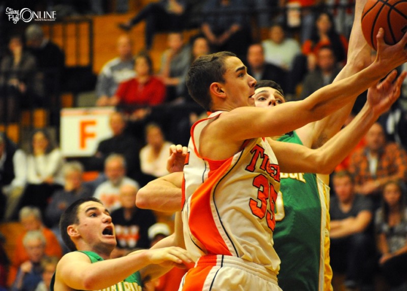 Senior Jordan Stookey will be a key performer for Warsaw this season. Area boys basketball teams open practice on Monday (File photo by Mike Deak)