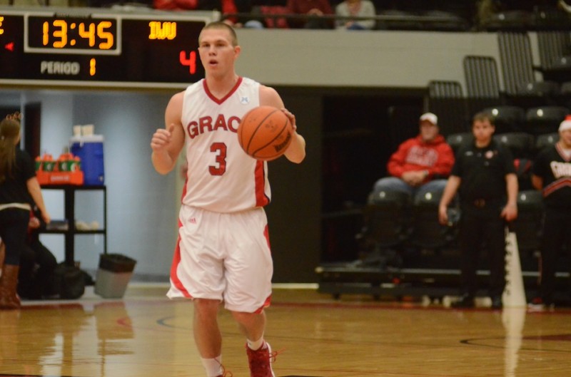 Sophomore guard Logan Irwin, a former standout at Whitko High School, had 11 points Tuesday night in a 61-60 home loss to No. 2 Indiana Wesleyan. 