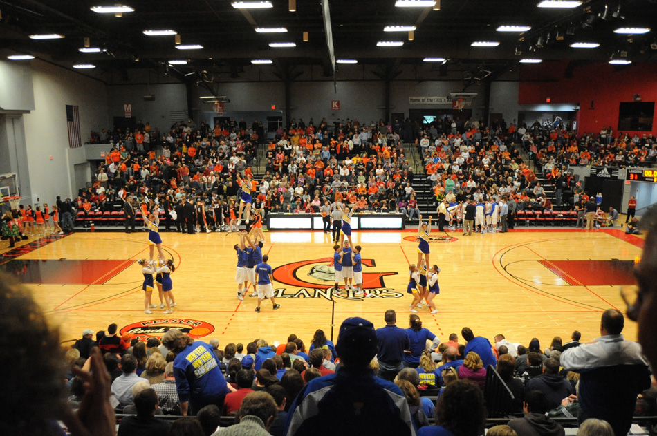 Triton and Warsaw fans will share the seats of the Orthopaedic Capital Center on the campus of Grace College on Jan. 4 when the girls basketball program square off. (File photo by Mike Deak)