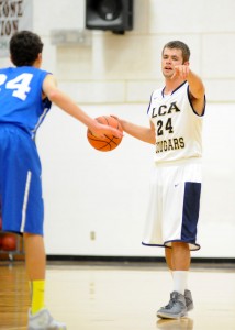 Chris Silveus and the LCA boys could not muster enough to rally against Covenant Christian in the final game of the LCA Cougar Classic.