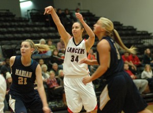 Allison Kauffman led Grace with 24 points.