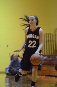Senior guard Eryn Leek will be a key player for Warsaw as sectional play opens Tuesday night.