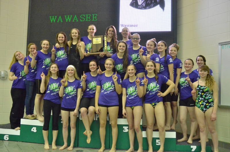 Wawasee won the 2014 Concord Sectional with a score of 410. It is the program's first sectional title since 1999. (Photos by Nick Goralczyk)