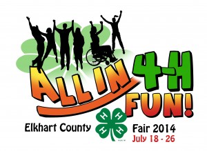 Elkhart County 4-H Fair Logo 2014